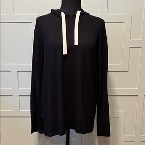 Zyia Boyfriend Hoodie with White Drawstrings